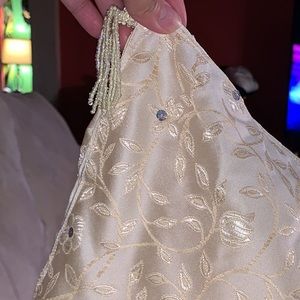 2 throw pillows absolutely gorgeous with bedAzzle sewn on